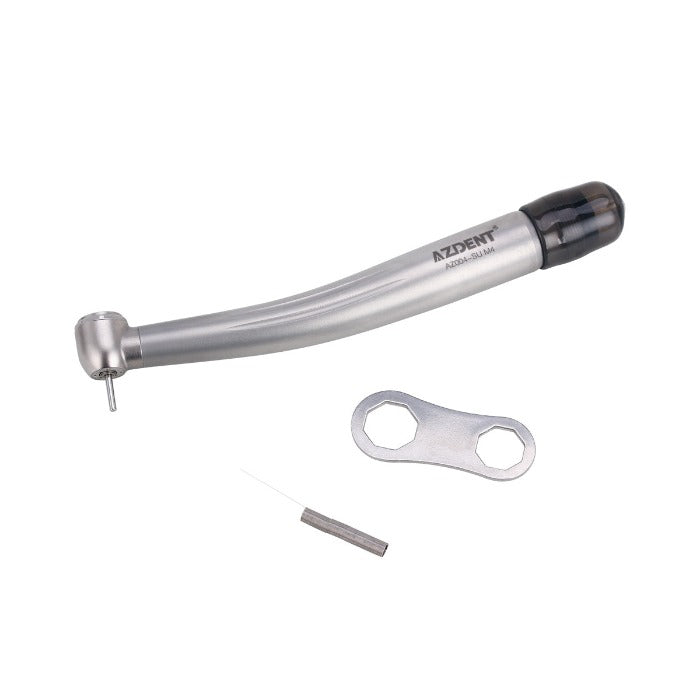 AZDENT High Speed Handpiece Standard Head Push Button Ceramic Four Way Spray - azdentall.com