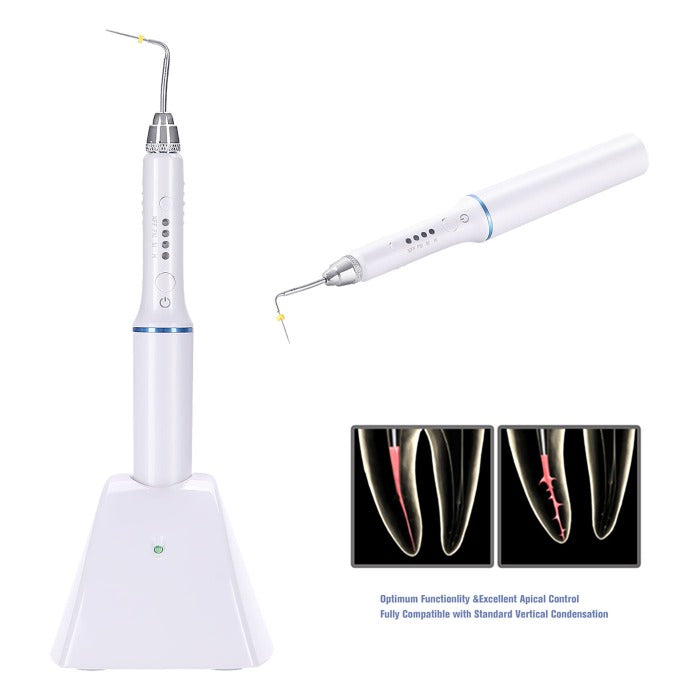 Dental Cordless Gutta Percha Obturation System Endo Heated Pen J1SS 4 Tips-azdentall.com