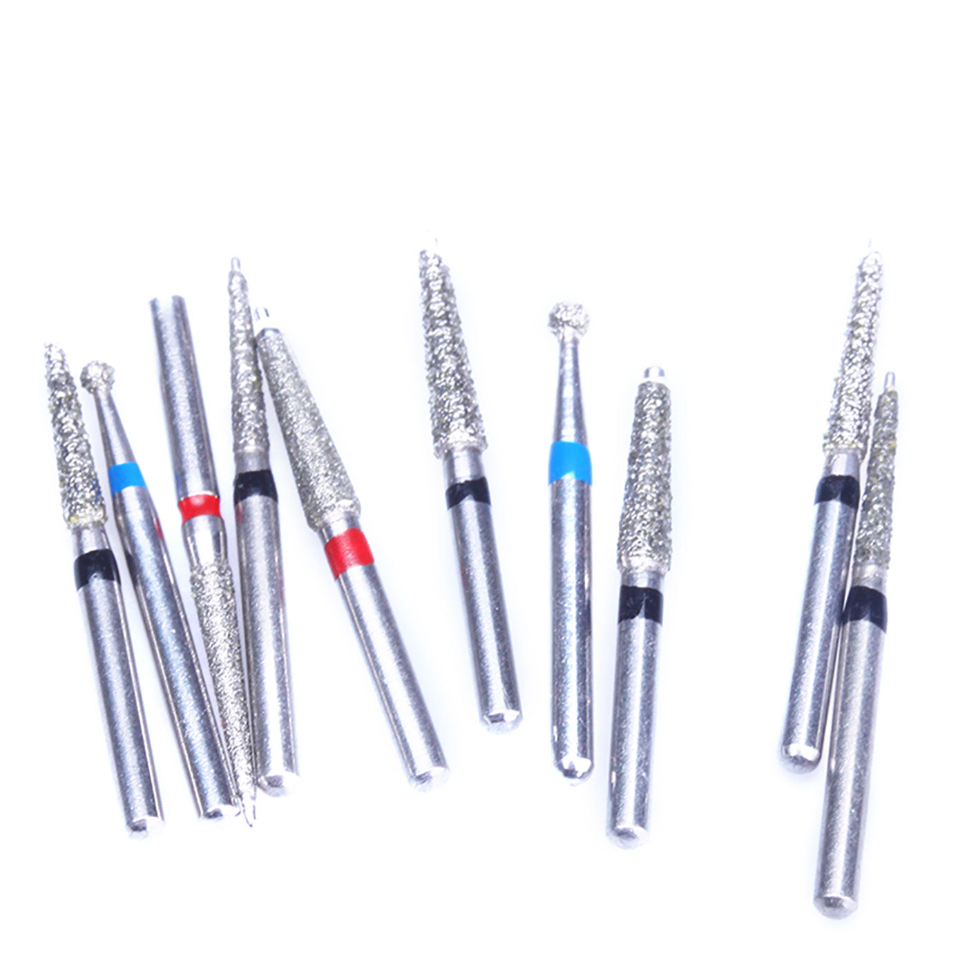 AZDENT Dental Diamond Bur FG-107 Ceramic Restoration Kit 10pcs/Kit-azdentall.com