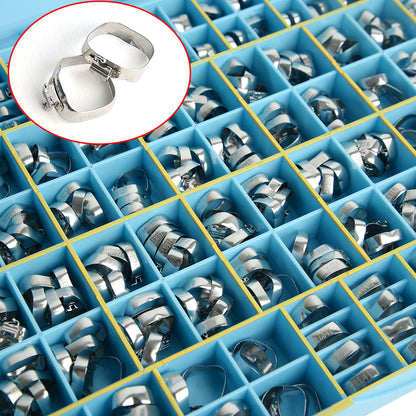 Dental Buccal Tubes Band Roth .022 1st Molar Single Welded & Conv 85sets/Box - azdentall.com