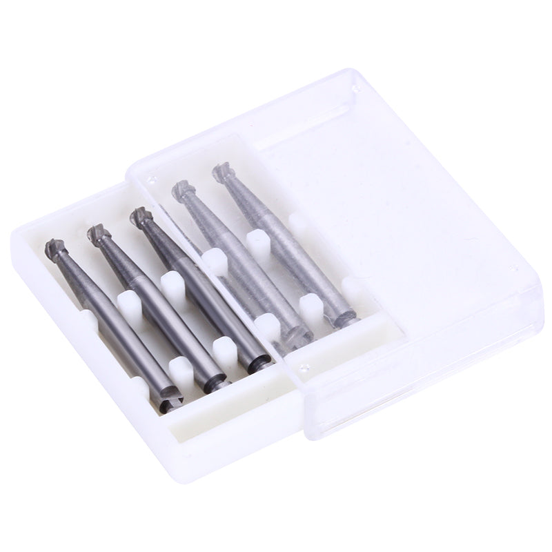 Dental RA #7 Round Carbide Bur for Slow Speed Latch 2.1mm 5pcs/Box-azdentall.com