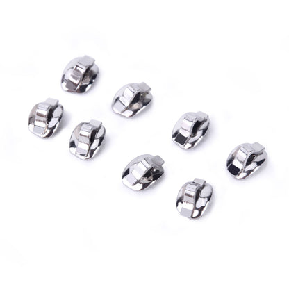 AZDENT Dental Lingual Buttons Direct Bond Eyelet Round/Rectangular Base 10pcs/Bag - azdentall.com