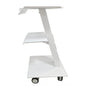 AZDENT Dental Mobile Cart Metal Built-in Socket Three Layers