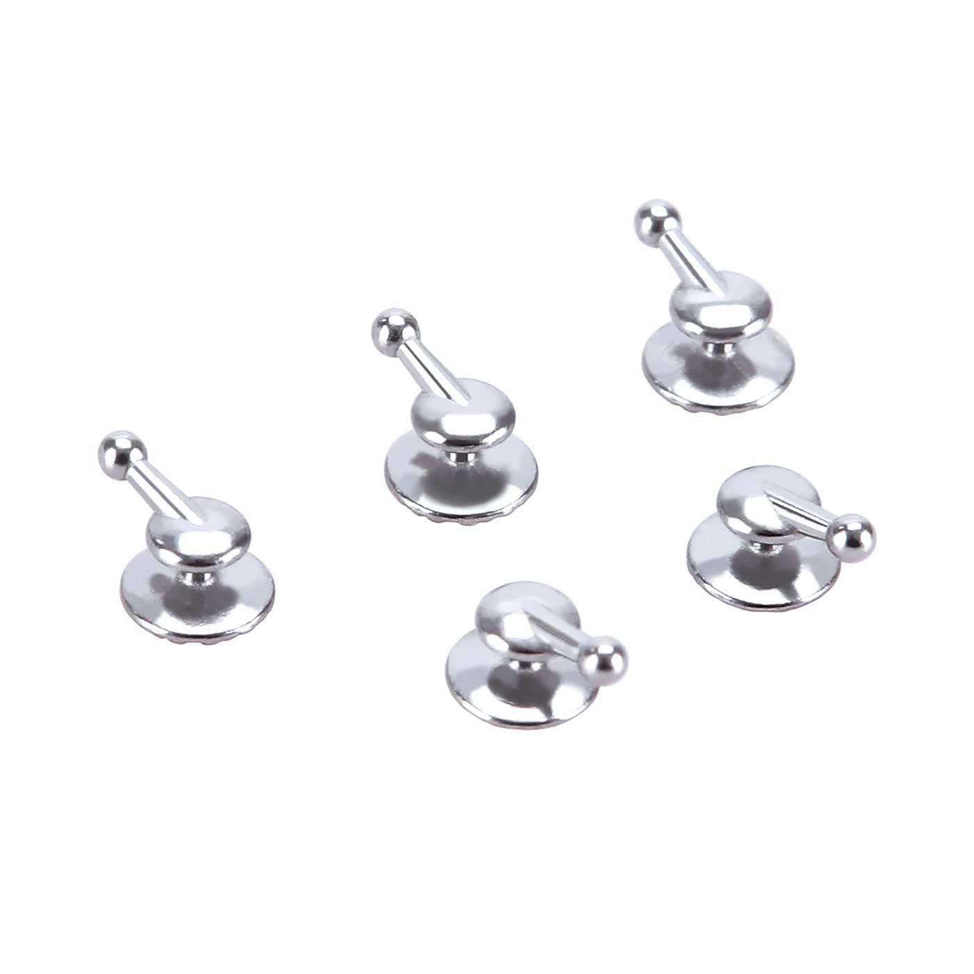 AZDENT Dental Bondable Lingual Buttons with Hook Round Base, 10pcs/Bag - azdentall.com