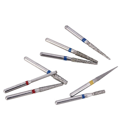 AZDENT Dental Diamond Bur FG-113 Crown Preparation Molar Teeth Kit 8pcs/Kit-azdentall.com