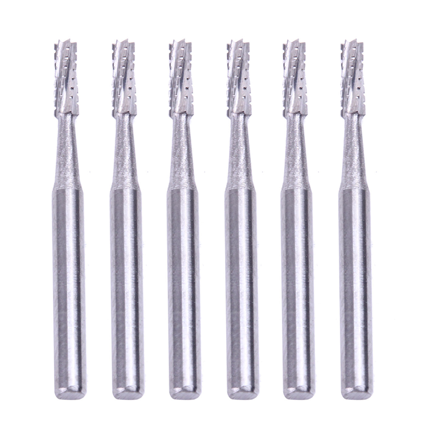 Dental Carbide Bur FG #558 Straight Fissure Crosscut 10pcs/Box-azdentall.com