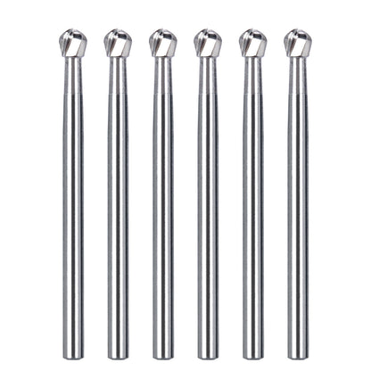 Dental FG #8 SL Surgical Length Round 25mm Carbide Burs 6pcs/Box-azdentall.com