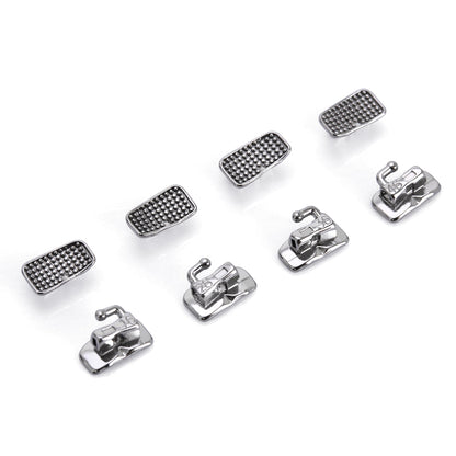 AZDENT Dental Orthodontic Buccal Tube 1st Molar Bondable Monoblock Non-Convertible Roth 0.022 Laser Mark 20Sets/Box - azdentall.com