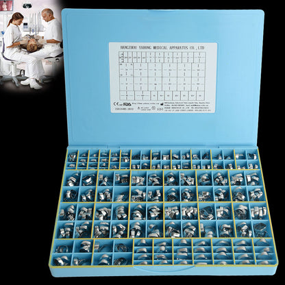 Dental Buccal Tubes Band Roth .022 1st Molar Single Welded & Conv 85sets/Box - azdentall.com