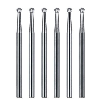 Dental FG #4 SL Surgical Length Round 25mm Carbide Burs 6pcs/Box-azdentall.com