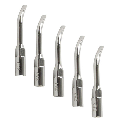 5pcs Ultrasonic Scaler Supragingival Scaling Tip G2