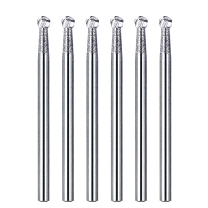 Dental FG #6 SL Surgical Length Round 25mm Carbide Burs 6pcs/Box-azdentall.com