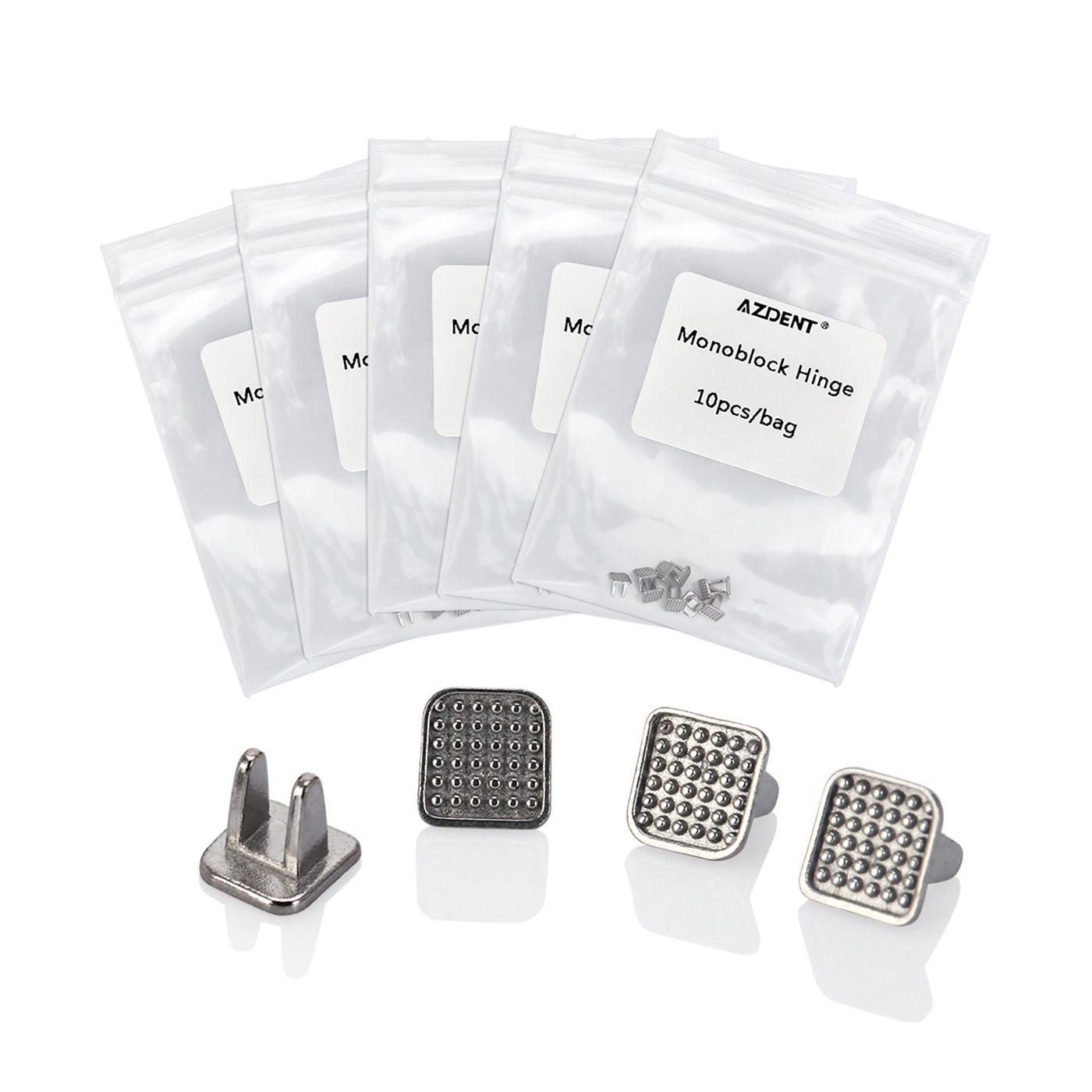 AZDENT Bite Turbos Openner Tongue Tamers Monoblock Bondable 10pcs/Bag - azdentall.com