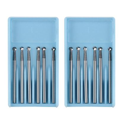 Dental FG #6 SL Surgical Length Round 25mm Carbide Burs 6pcs/Box-azdentall.com