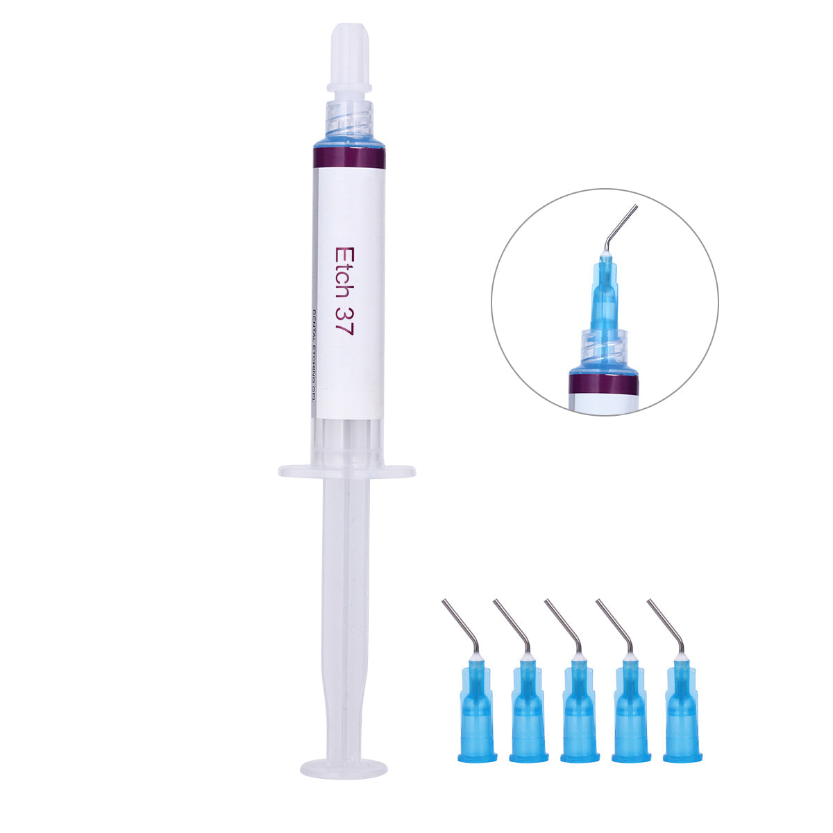 Dental Acid Etching Gel 37% Phosphoric Enamel Dentin 5ml/Syringe - azdentall.com