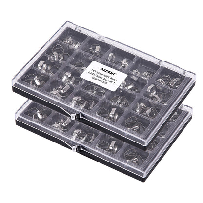 2 Boxes AZDENT Molar Bands with Buccal Tube First Molar MBT .022 80pcs/Box - azdentall.com