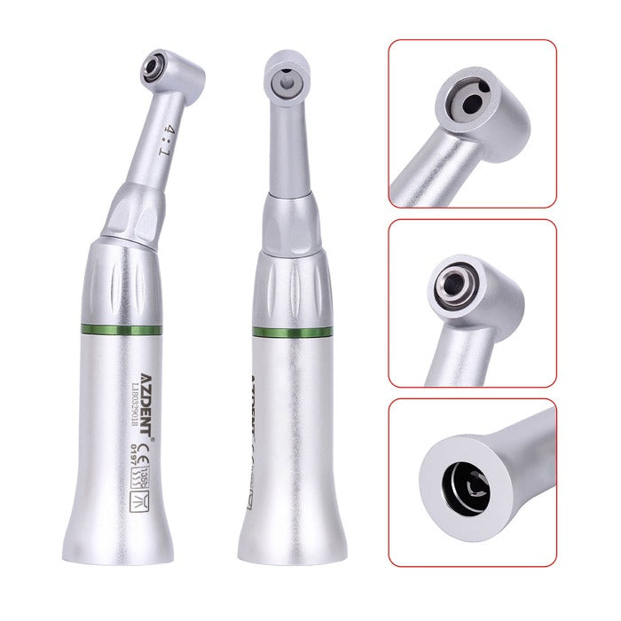 Dental Contra Angle Handpiece 4:1 Reduction Interproximal Stripping IPR System - azdentall.com