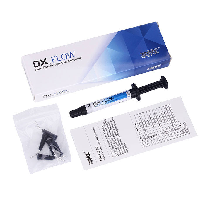 Dental Flowable Light Cure Composite Medium Flow A1/A2/A3 Syringe - azdentall.com