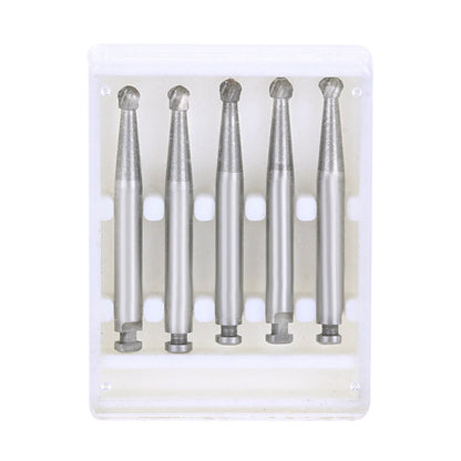 Dental RA #7 Round Carbide Bur for Slow Speed Latch 2.1mm 5pcs/Box-azdentall.com