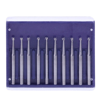 Dental FG #3 Round Carbide Bur 10pcs/Box-azdentall.com