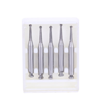 Dental RA #3 Round Carbide Bur for Slow Speed Latch 1.2mm 5pcs/Box-azdentall.com