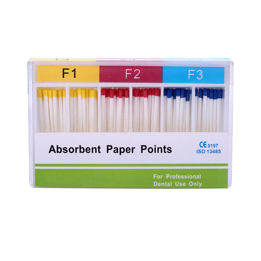 Absorbent Paper Points F Series Mixed F1 F2 F3 100/Box-azdentall.com