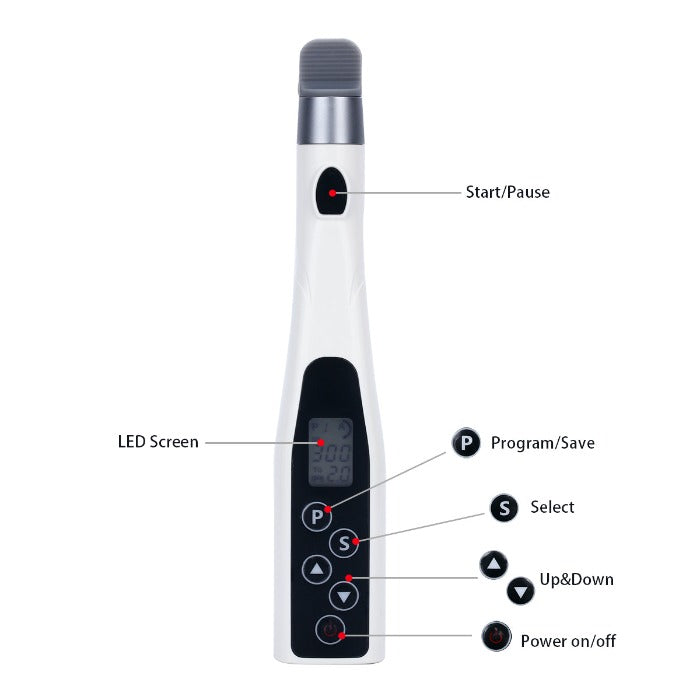 Dental Endo Motor Mini 16:1 Reduction LED Contra Angle & Root Canal Apex Locator