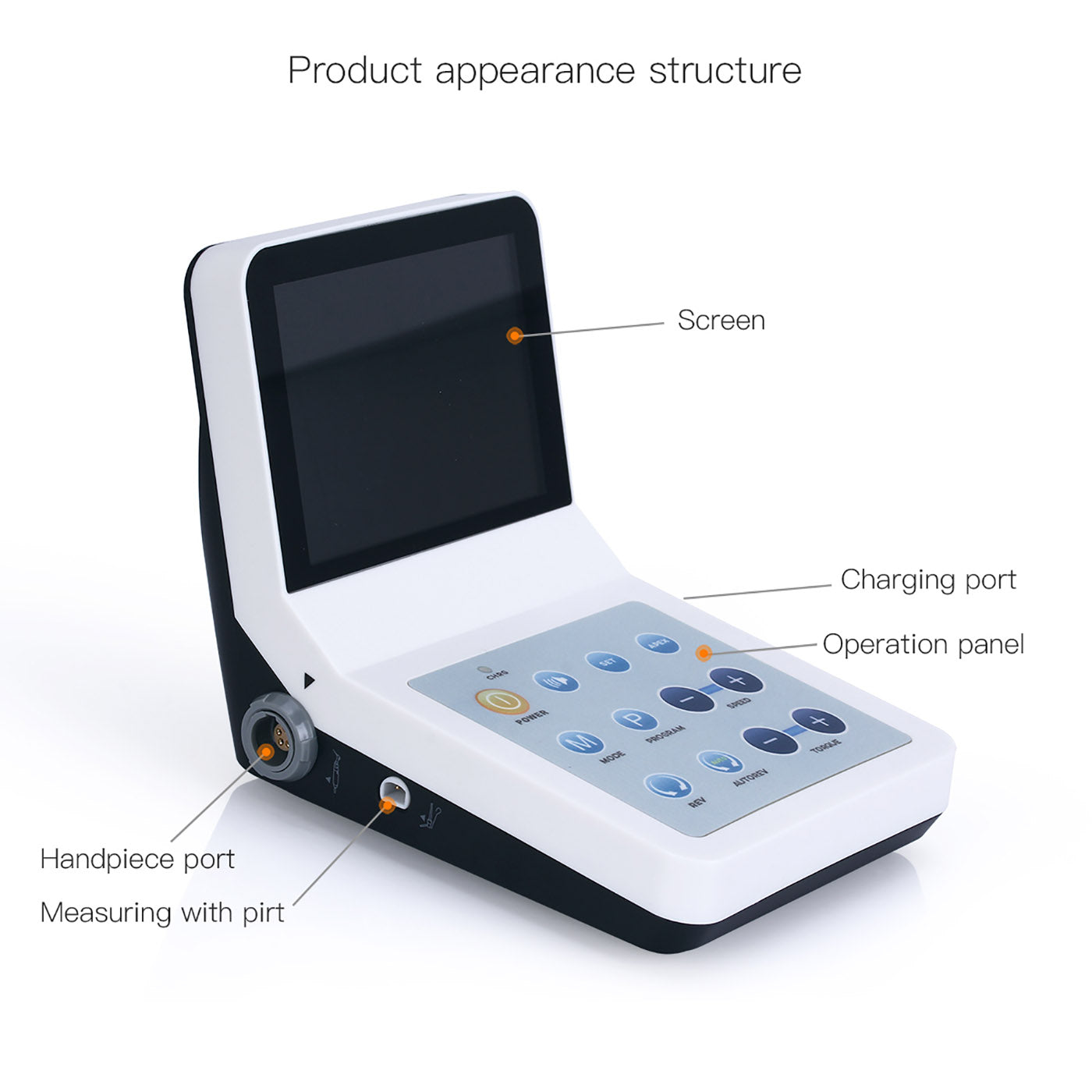 Dental Endodontic Motor with Apex Locator R-Smart Plus Six Functions Four Models With Reciprocation Function