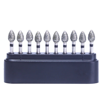 AZDENT FG Diamond Burs FO-27S 10pcs/Box-azdentall.com