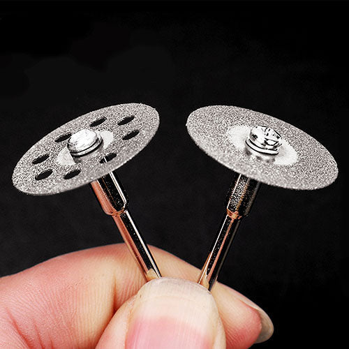 Dental Lab Diamond Disc Cutting Double Side Disk Tool For Polisher 22mm 15pcs/box - azdentall.com